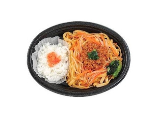 ミニストップ 汁なし担々麺弁当 追い飯付き