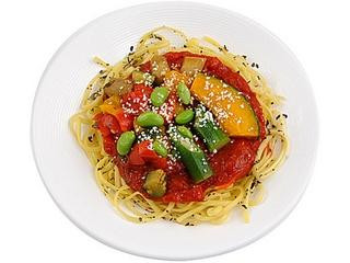 ミニストップ 生パスタ 夏野菜のトマトソース