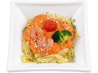 ミニストップ 生パスタ トマトクリーム