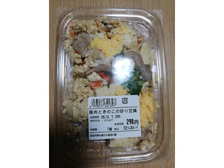 ダイエー 豚肉ときのこの炒り豆腐