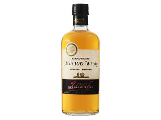 ニッカ モルト100ウイスキー 12年 2006エレガントスタイル