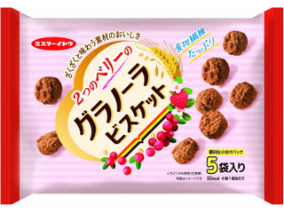 イトウ製菓 ミスターイトウ 2つのベリーのグラノーラビスケット