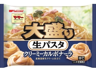 マ・マー 大盛り生パスタ クリーミーカルボナーラ 袋330g