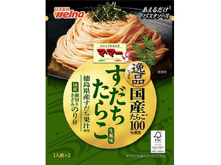 日清製粉ウェルナ マ・マー あえるだけパスタソース 逸品すだちたらこ
