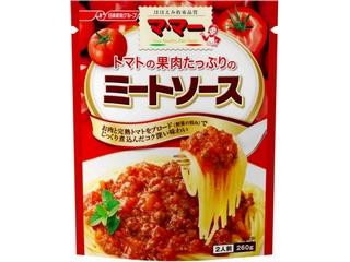 トマトの果肉たっぷりのミートソース