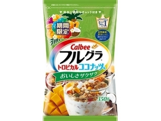 トロピカルココナッツページ Amazon.co.jp: カルビー フルグラトロピカルココナッツ味 600g×6