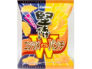 ♡M♡　ポテトチップス　堅あげ　ピザポテト　コンソメパンチ　ラスク　菓子 高評価】カルビー 堅あげポテト コンソメWパンチの感想・クチコミ