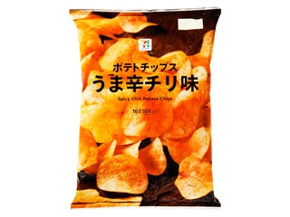 中評価】セブン＆アイ セブンプレミアム ポテトチップス うま辛チリ味