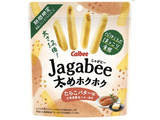 カルビー Jagabee太めホクホク たらこバター味