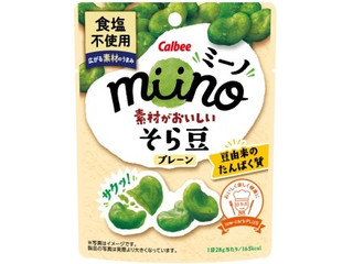 カルビー miino 素材がおいしいそら豆プレーン