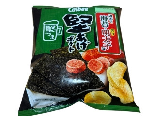 カルビー 堅あげポテト 海苔と炙り明太子
