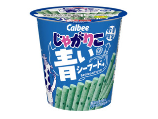 カルビー 青いじゃがりこ シーフード味