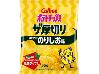 カルビー ポテトチップスザ厚切り のためののりしお味
