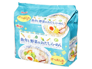 イトメン 魚介と野菜のおだしらーめん かつおしお味