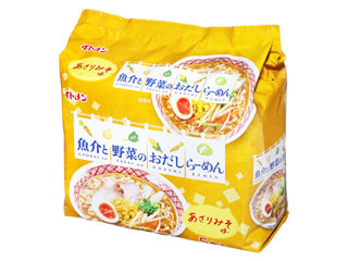 イトメン 魚介と野菜のおだしらーめん あさりみそ味