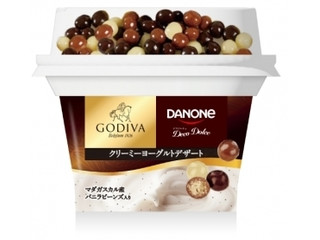 ダノン ゴディバ監修 クリーミーヨーグルトデザート ダノン デコドルチェ バニラ＆クランチチョコレート