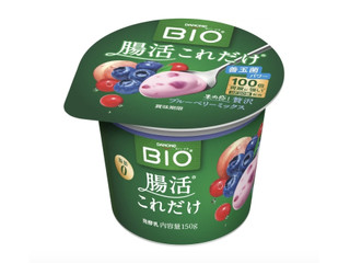 ダノン ダノンビオヨーグルト 腸活これだけ 贅沢ブルーベリーミックス