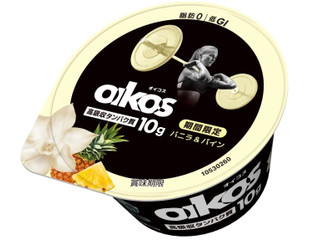 ダノン オイコス プロテインヨーグルト 高吸収タンパク質 バニラ＆パイン