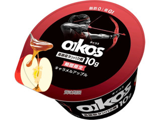 ダノン オイコス プロテインヨーグルト 高吸収タンパク質 キャラメルアップル