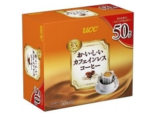 UCC おいしいカフェインレスコーヒー ドリップコーヒー