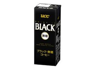 UCC BLACK無糖 紙パック