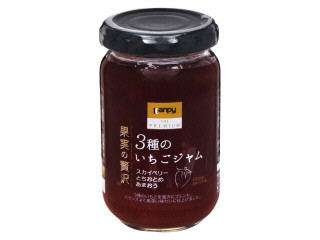 加藤産業 kanpy 果実の贅沢 3種のいちごジャム