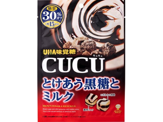 UHA味覚糖 CUCU とけあう黒糖とミルク