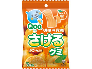 UHA味覚糖 さけるグミQoo みかん味（ユーハ味覚糖）お菓子/飴