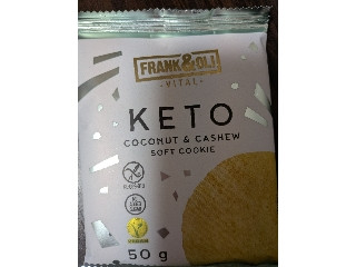 FRANK&OLI 砂糖不使用ケトクッキー ココナッツ&カシューナッツ