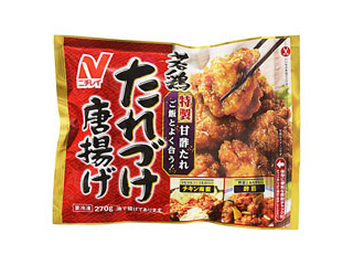 高評価】ニチレイ 若鶏たれづけ唐揚げ 袋260g(製造終了)のクチコミ