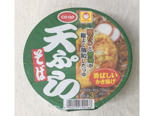 コープ マルちゃん 天ぷらそば