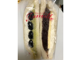 ファミーユ 丹波種黒豆の和スイーツサンド＆あん塩バターサンド