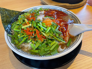 丸源 辛肉そば