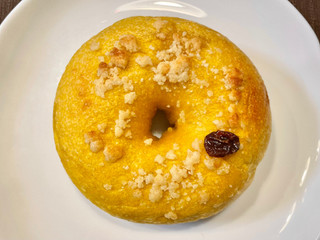 ちまるべーぐる ラムレーズンかぼちゃチーズケーキ