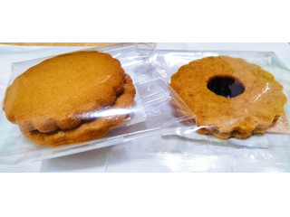 シズカ洋菓子店 サンドビスケット カシスジャム・ハニービスケット