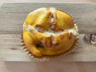 まるなかベーグル かぼちゃグラタン