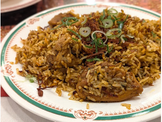 クマール ビリヤニ＆日替わりスープセット ベジタブルビリヤニ