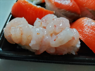 かっぱ寿司 50％増量 甘海老にぎり