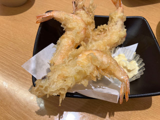 スシロー 殻ごと丸かじり海老天タルタル添え