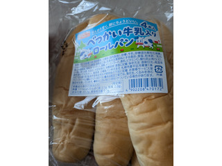 日糧 べつかい牛乳入りロールパン