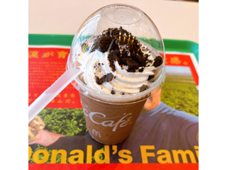 マクドナルド クッキー＆クリームチョコフラッペ