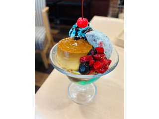 ジョナサン 自家製プリンとチョコミントのジョナサンデー
