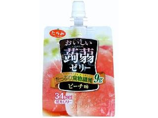 おいしい蒟蒻ゼリー ピーチ味