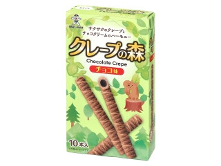 旺旺・ジャパン クレープの森 チョコ味