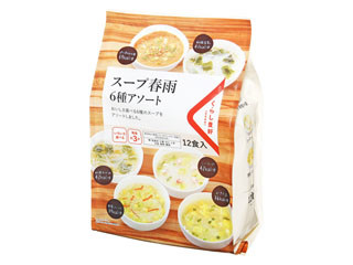 くらし良好 スープ春雨6種アソート（コプロ）カップ麺・袋めん