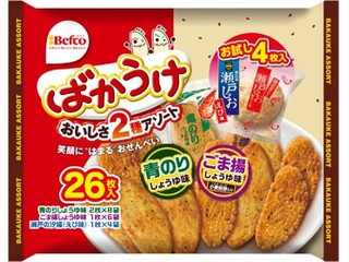 Befco ばかうけ2種アソート 瀬戸しおお試しパックの感想