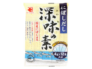 かね七 にぼしだし 深味の素 国産にぼし使用 顆粒スティックタイプ