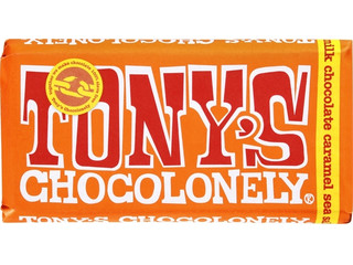 トニーズチョコロンリー ミルクチョコレート キャラメルシーソルト