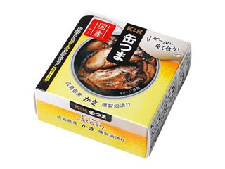 K&K 缶つま 広島県産かき燻製油漬け