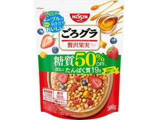 日清シスコ ごろグラ 糖質50%オフ 贅沢果実